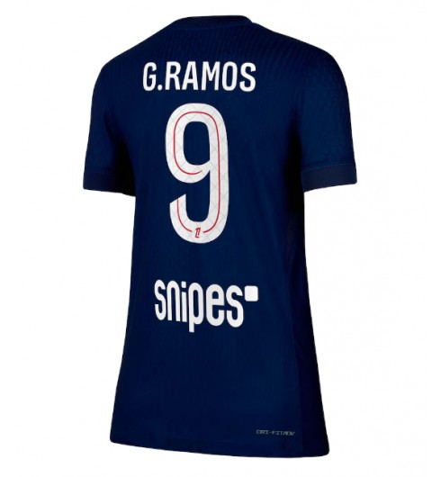 Paris Saint-Germain Goncalo Ramos #9 Hjemmedrakt Dame 2025-26 Korte ermer Paris Saint-Germain Goncalo Ramos #9 Hjemmedrakt Dame 2025-26 Korte ermer